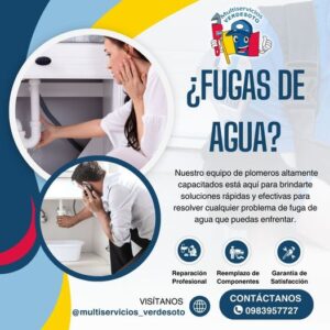 FUGAS DE AGUA TMV